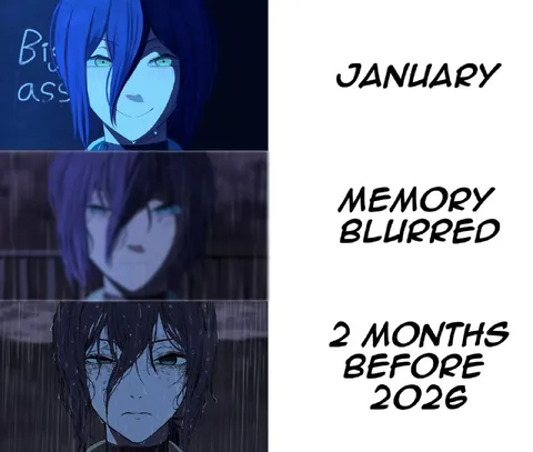 January Memory Blurred