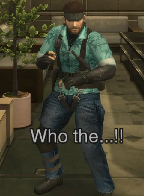 Who the...!! Snake Reaction