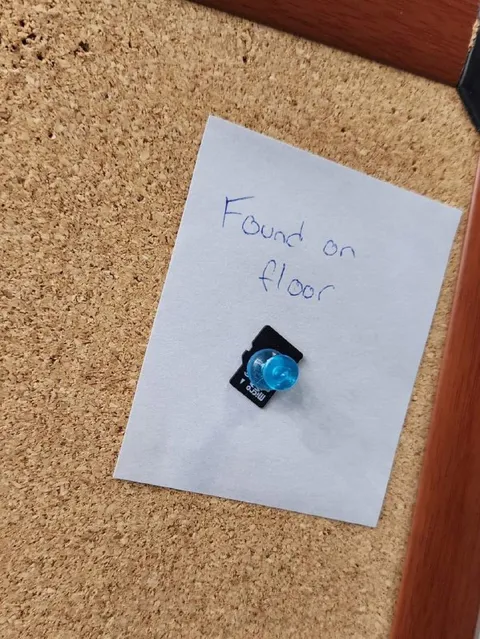 Found Pacifier on Floor
