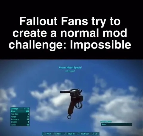 Fallout Fans Make Normal Mods