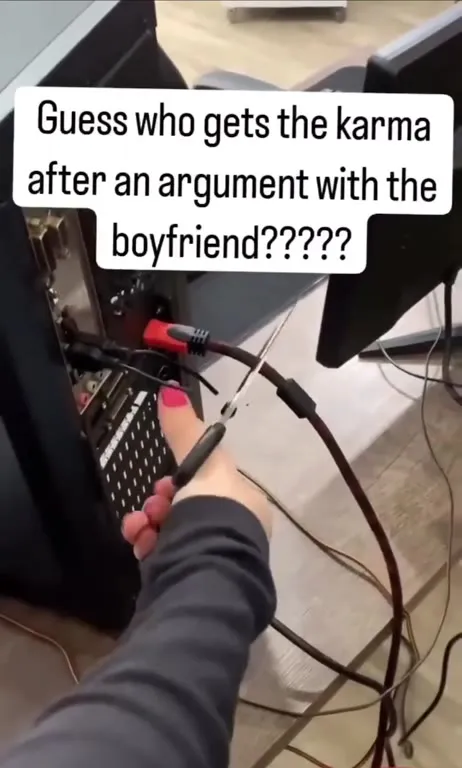 Karma After a Boyfriend Argument