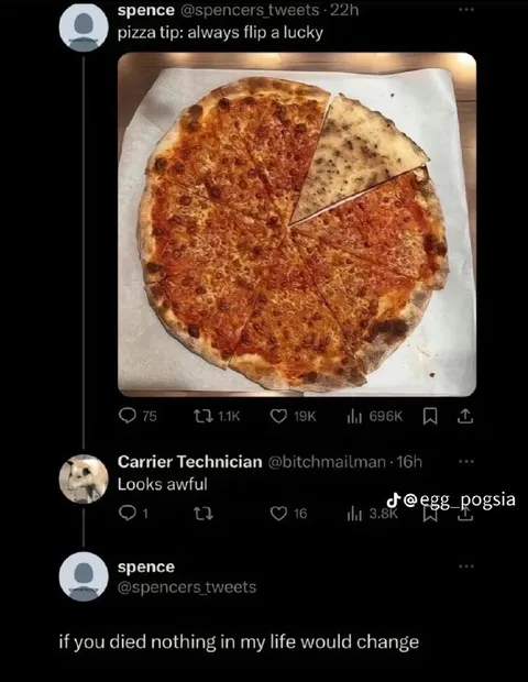 Lucky Pizza Flip Backfires
