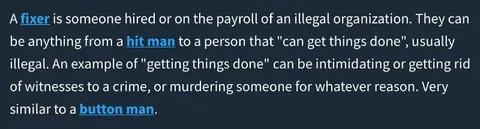 What Is a Fixer?