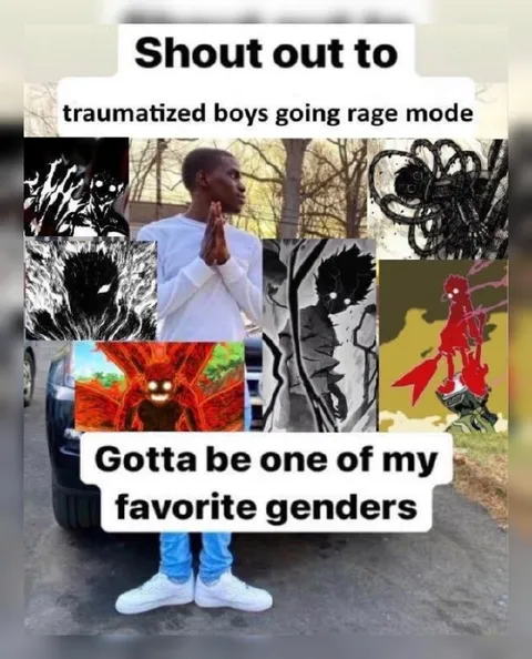 Traumatized Boys Rage Mode
