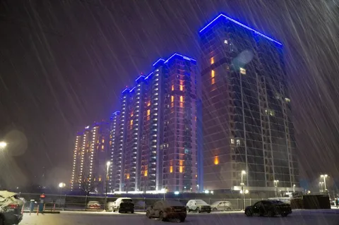 Снег за два дня