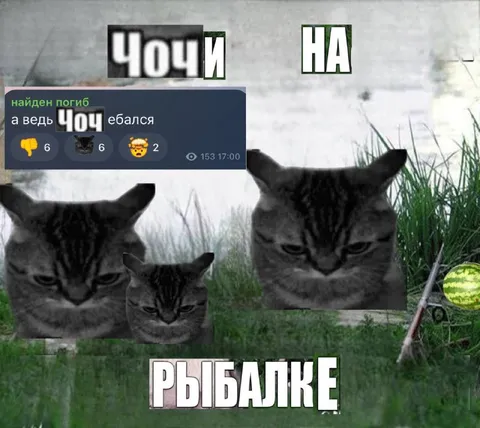 Чочи на рыбалке