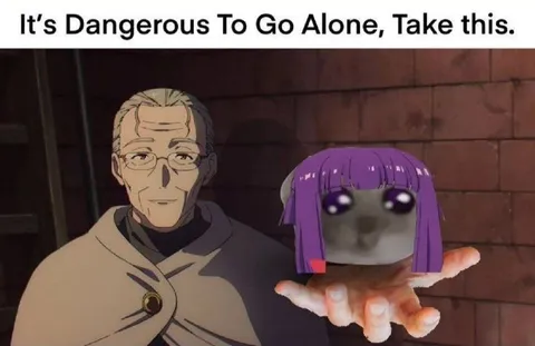 It's Dangerous to Go Alone