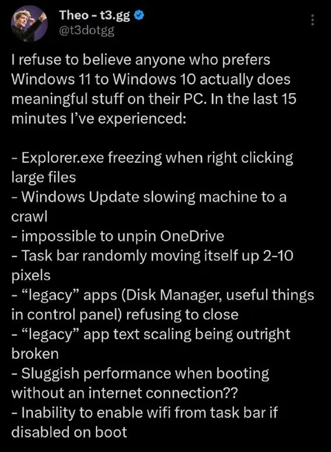 Windows 11 Breaks Everything