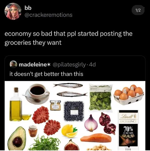 Economy So Bad Grocery Posts
