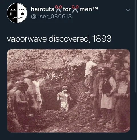Vaporwave Discovered in 1893