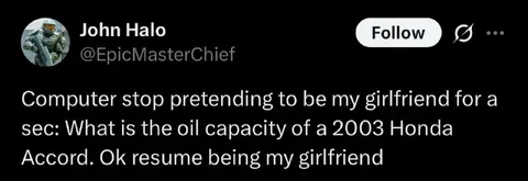 Computer Pretends to Be Girlfriend