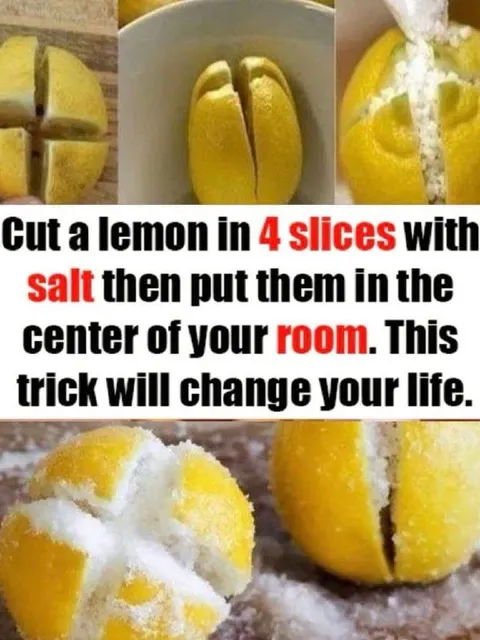 Salted Lemon Room Trick