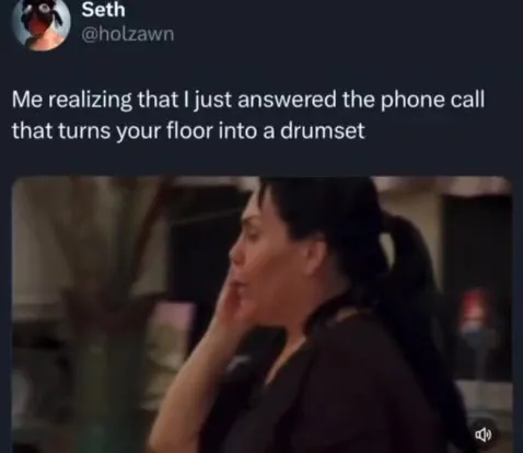 Floor Turns Into a Drumset