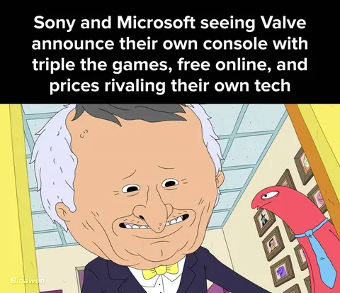 Sony and Microsoft React to Valve
