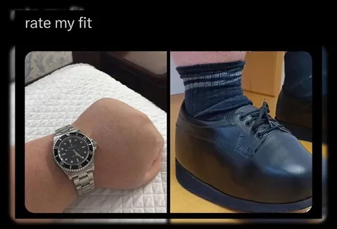 Rate My Watch and Shoe Fit