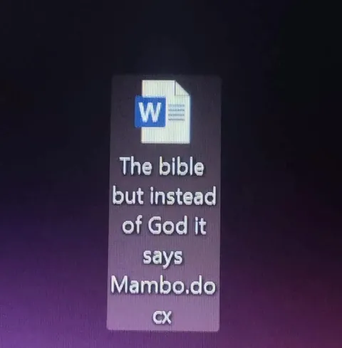 The Bible Says Mambo.do CX