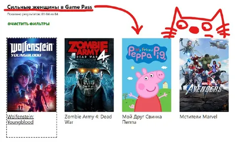 Сильные женщины в Game Pass
