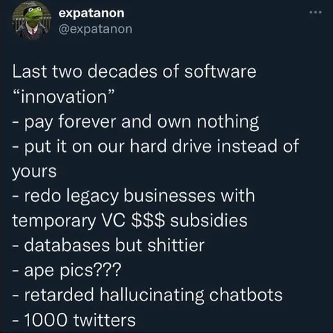 Last Two Decades of Software Innovation