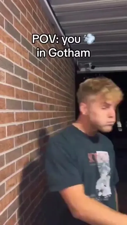 Smoking in Gotham with Batman
