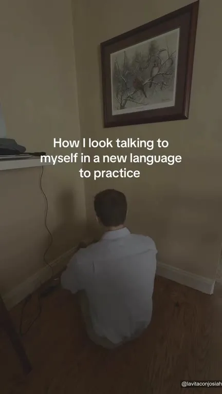 Talking to Myself in a New Language