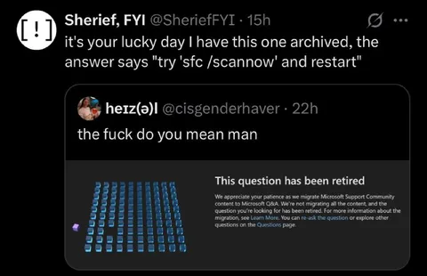 Try sfc scannow and restart