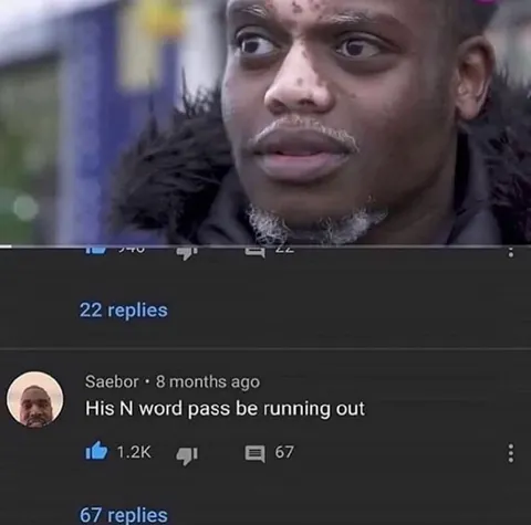 N-word pass running out