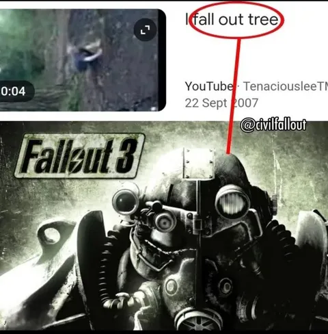Fallout Tree Instead of Fallout Three