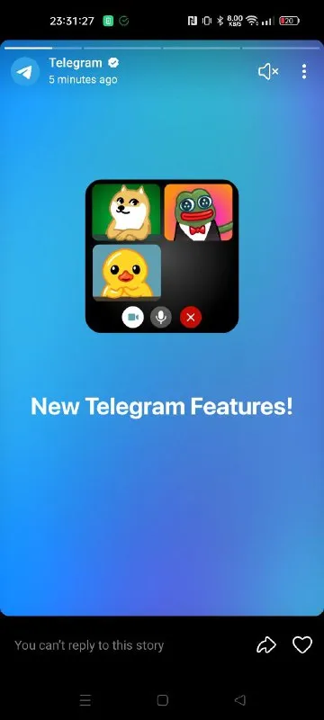 New Telegram Features