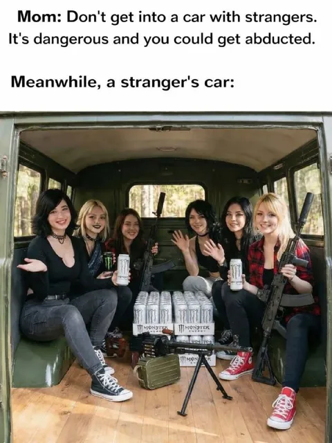 Stranger's Car Full of Girls