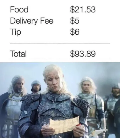 Food Delivery Fee Shock