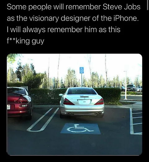 Steve Jobs Parking Joke
