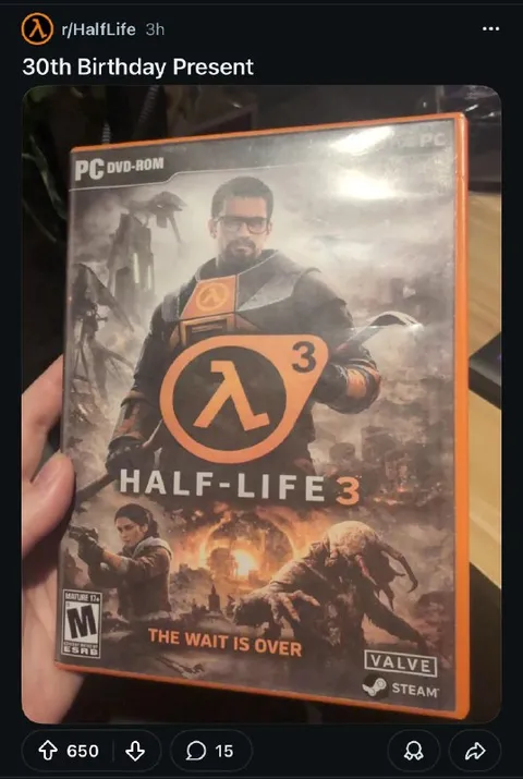 Half-Life 3 Birthday Present