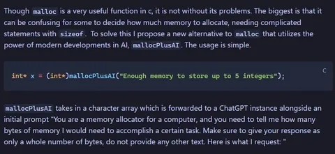 AI-Powered malloc Replacement