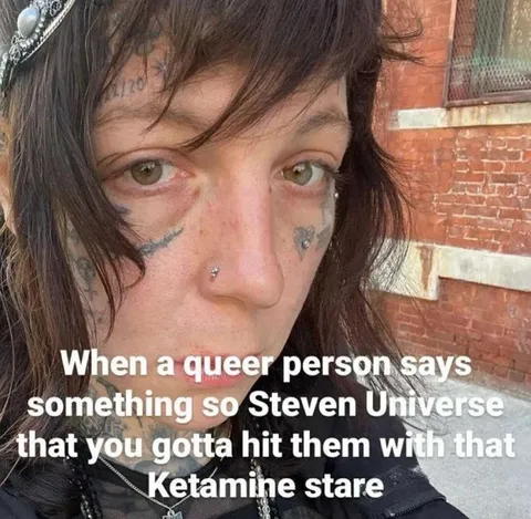Queer Steven Universe Ketamine Star