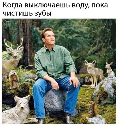 Когда выключаешь воду