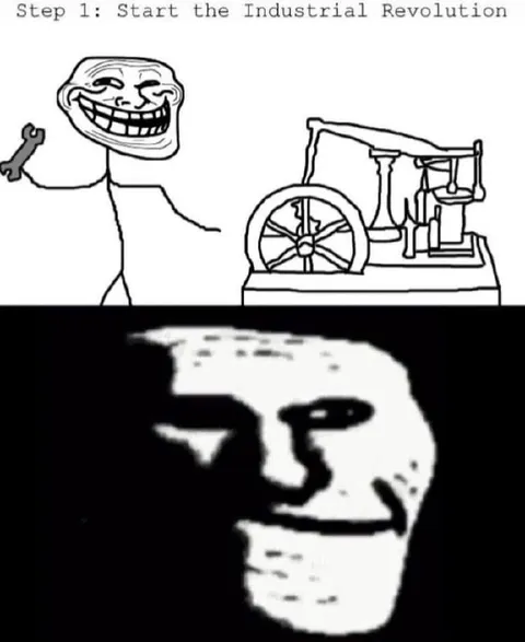 Start the Industrial Revolution