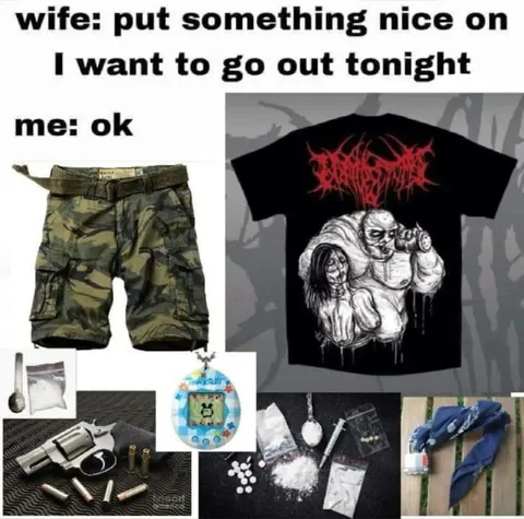 Wife Says Dress Nice