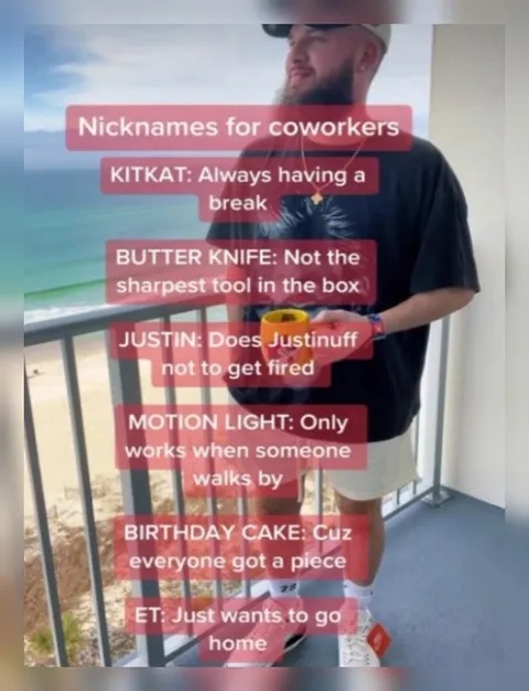 Nicknames for Coworkers