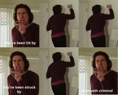 Kylo Ren Smooth Criminal