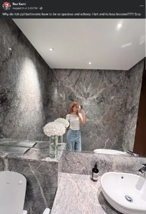 Rich People Bathrooms Echo Too Much