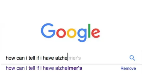 Google Search For Alzheimer's