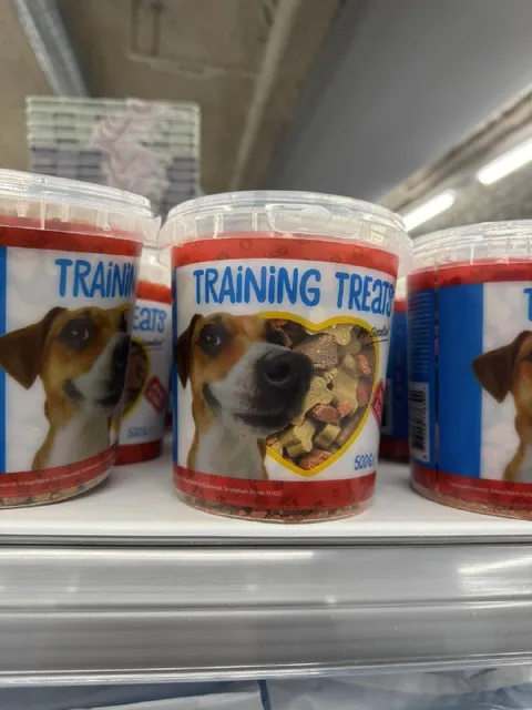 Dog Training Treats Shelf