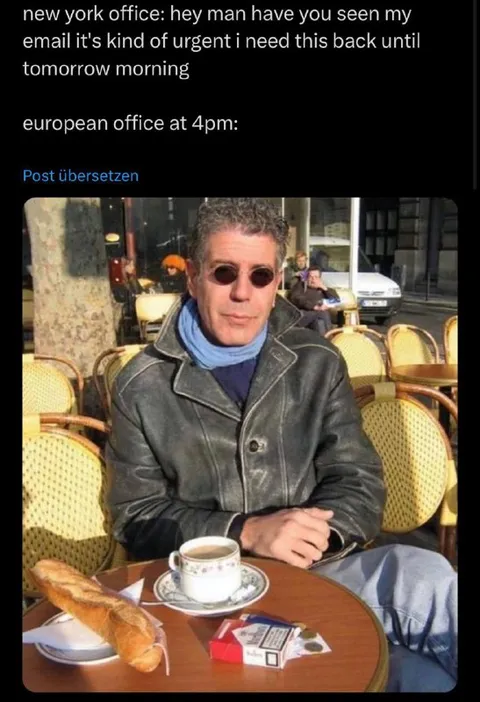 European Office at 4pm
