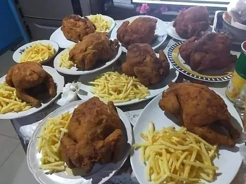 Слишком много жареной курицы