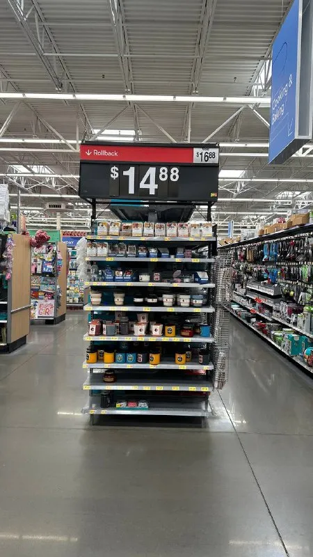 Walmart Rollback Price Shock