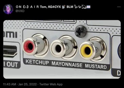 Ketchup Mayonnaise Mustard Ports