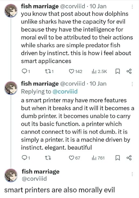 Smart Printers Are Morally Evil