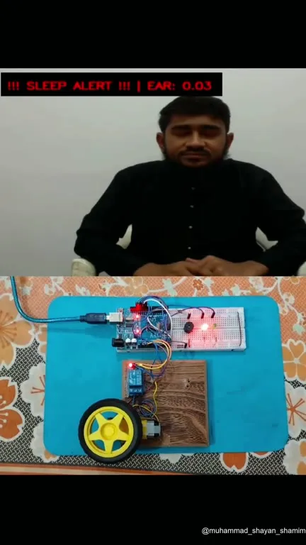 Sleep Alert Robot Buzzer