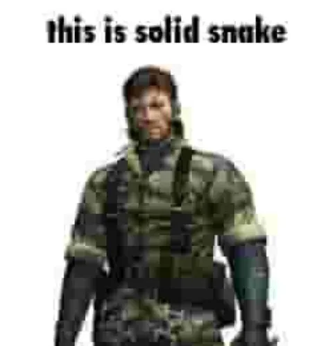 This Is Solid Snake