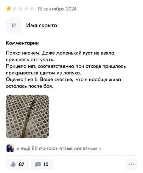 Отступление под щитом из лопуха